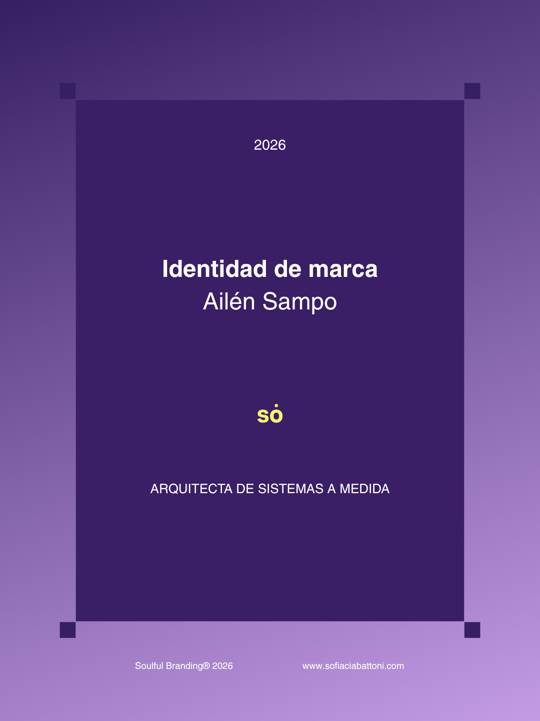 Identidad de marca — Ailen Sampo